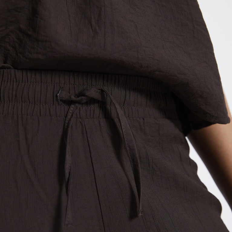 Drawstring pants "Myra" Brown